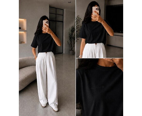 Футболка жіноча F047 black (one size)