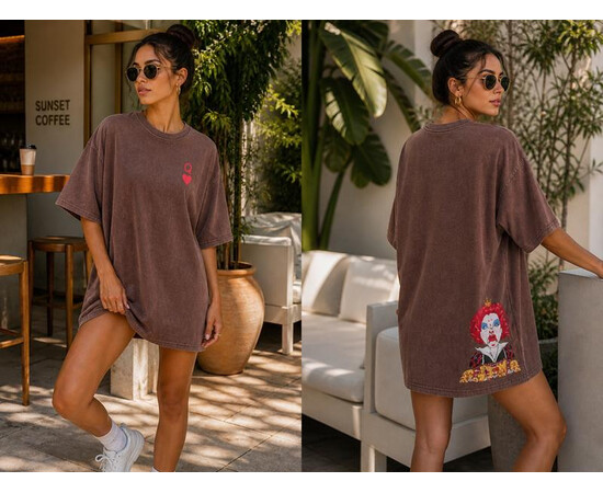 Футболка жіноча FV041 brown (one size)