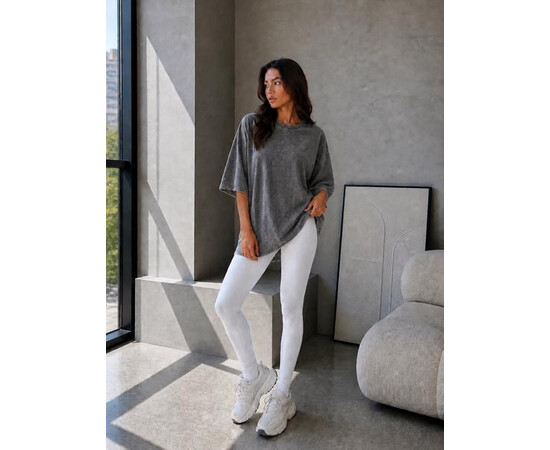 Футболка жіноча FV043 d.grey (one size)