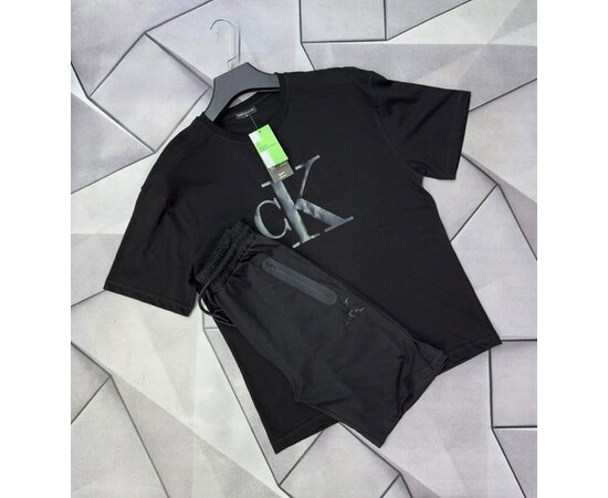 Костюм чоловічий 67103 black (S-2XL)