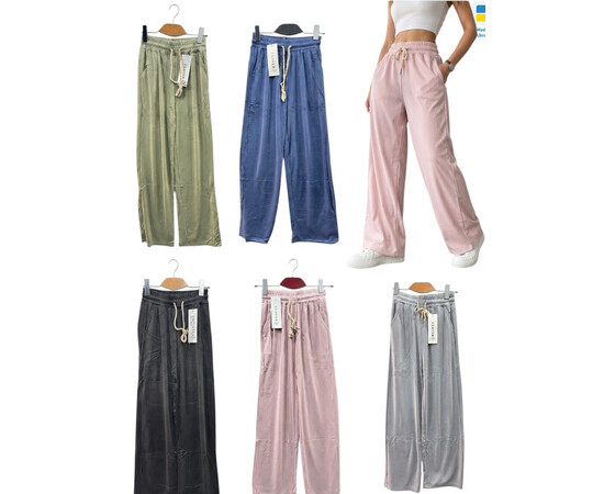 Брюки женские 4902 mix (в пачке 12 шт. р.S-XL)