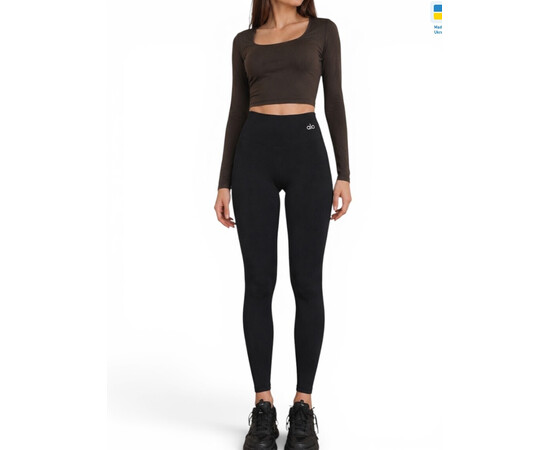 Лосины женские N50001 чорний (в пачке 4 шт. р.2XL-5XL), изображение 2