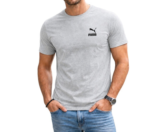 Футболка мужская 284 сірий (в пачке 5 шт. р.2XL-6XL), изображение 2