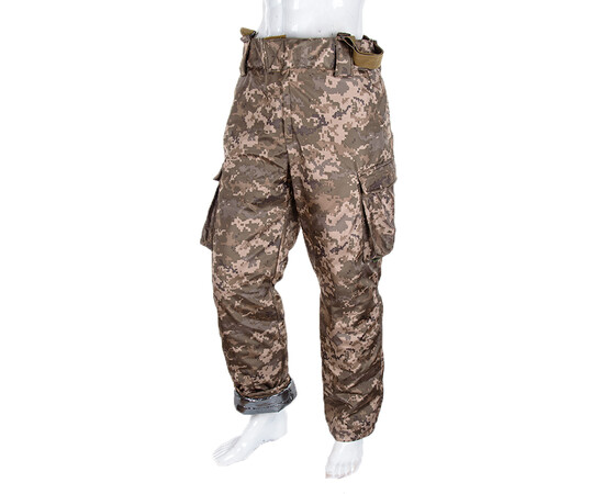 Чоловічі брюки (зима) MX14 хакі (M-2XL) синтепон
