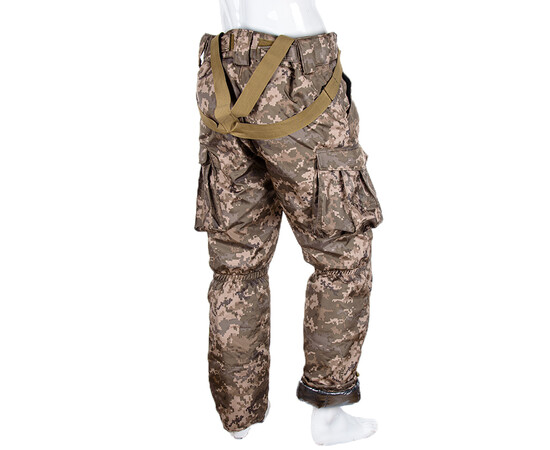 Чоловічі брюки (зима) MX14 хакі (M-2XL) синтепон, изображение 2