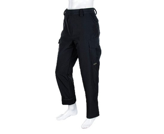 Чоловічі брюки (зима) MX19 чорний (M-3XL) флис
