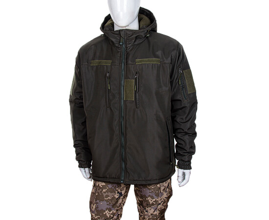 Куртка чоловіча (зима) MX72 хакі (S-2XL) синтепон