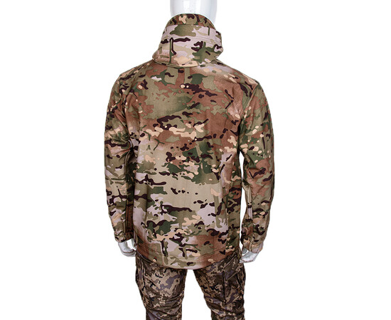 Куртка чоловіча MX79 хакі (S-2XL) флис, изображение 2