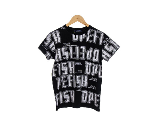 Футболка дитяча 4404-1 black (128-176)