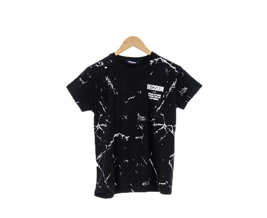 Футболка дитяча 4404-3 black (128-176)
