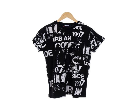 Футболка дитяча 4404-4 black (128-176)