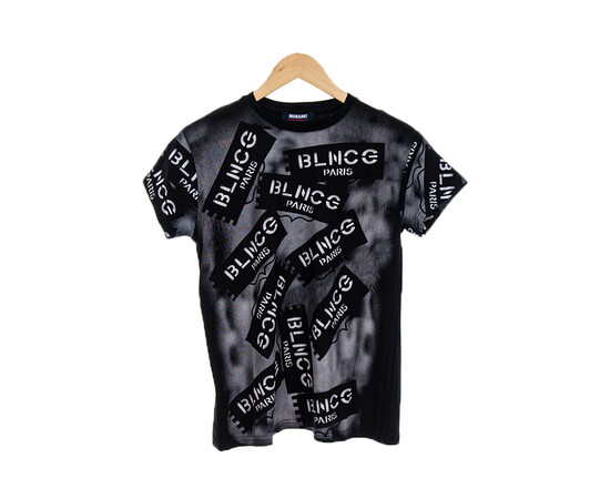 Футболка дитяча 4404-5 black (128-176)