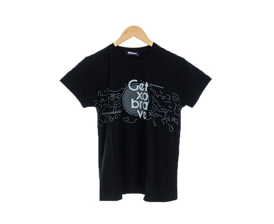 Футболка дитяча 4404-8 black (128-176)