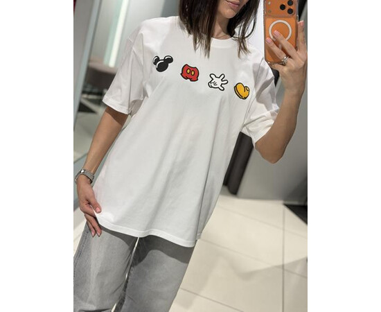 Футболка жіноча 873 white (one size)