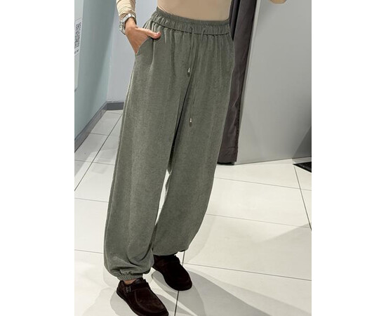 Спортивні штани жіночі 2279 olive (S-L)