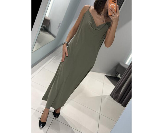 Сукня жіноча 2379 olive (S-L)