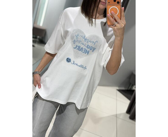 Футболка жіноча 6073K white (one size)