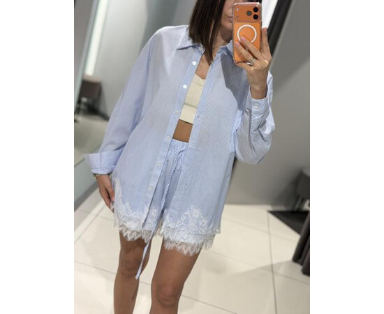 Костюм жіночий 80001 l.blue (one size)