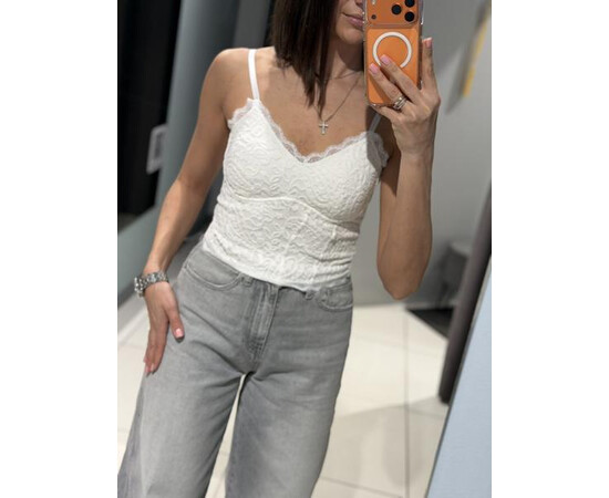 Топ жіночий 707 white (one size)