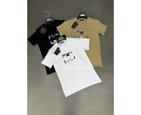 Футболка чоловіча F1390 black (S-2XL)
