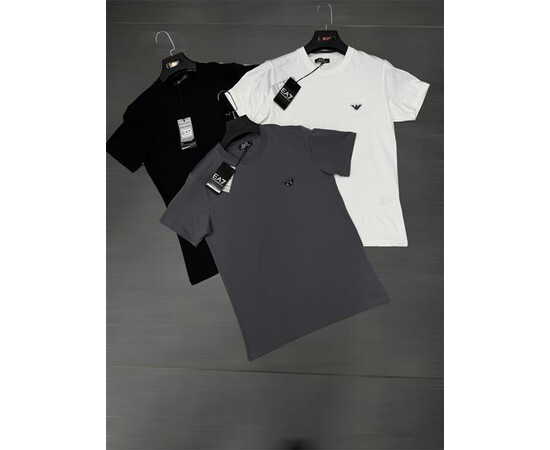 Футболка чоловіча F1407 black (S-2XL)