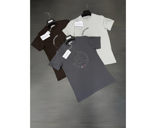 Футболка чоловіча F1415 brown (S-2XL)