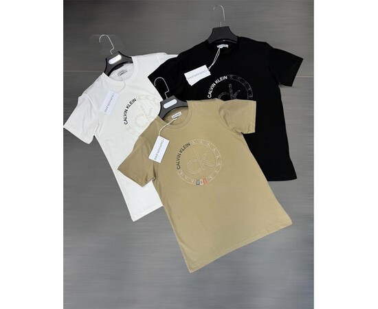 Футболка чоловіча F1420 beige (S-2XL)