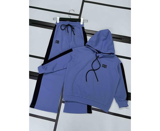 Спорткостюм дитячий KM01 blue (134-158)