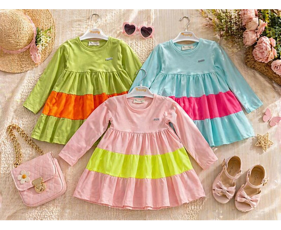 Сукня дитяча 37100 pink (2-5)