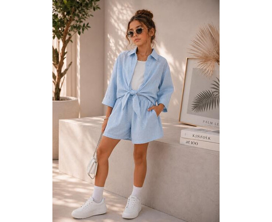 Костюм дитячий 510130 l.blue (120-160)