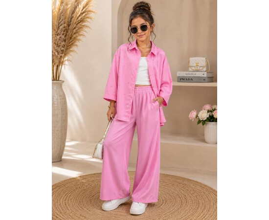 Костюм дитячий H265 pink (120-160)