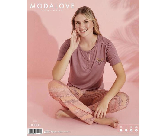 Піжама жіноча 110007 pink (M-2XL)
