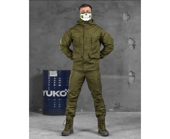 Костюм тактичний ріп-стоп олива (46-56)