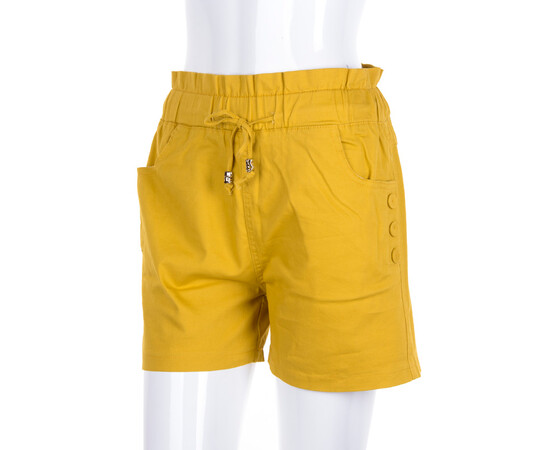 Шорты жіночі 6707-11 yellow (25-30)